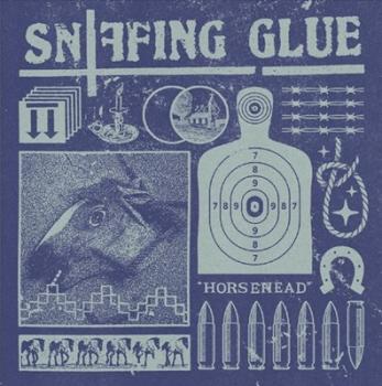 Sniffing Glue - Horsehead 12"EP (Black Vinyl)